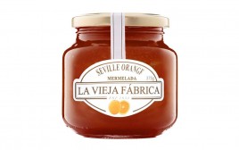 La Vieja Fabrica Seville Orange Mermelada (Jam)  Glass Jar  375 grams